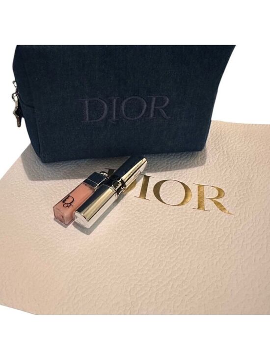 Dior Handbags - Dior Denim Beauty Bundle Cosmetic Bag & Make-up OS